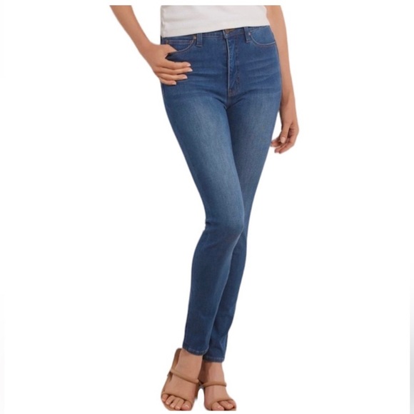Soft Surroundings Denim - Soft Surroundings The Ultimate High Rise Slim Jeans Blue Size 10P